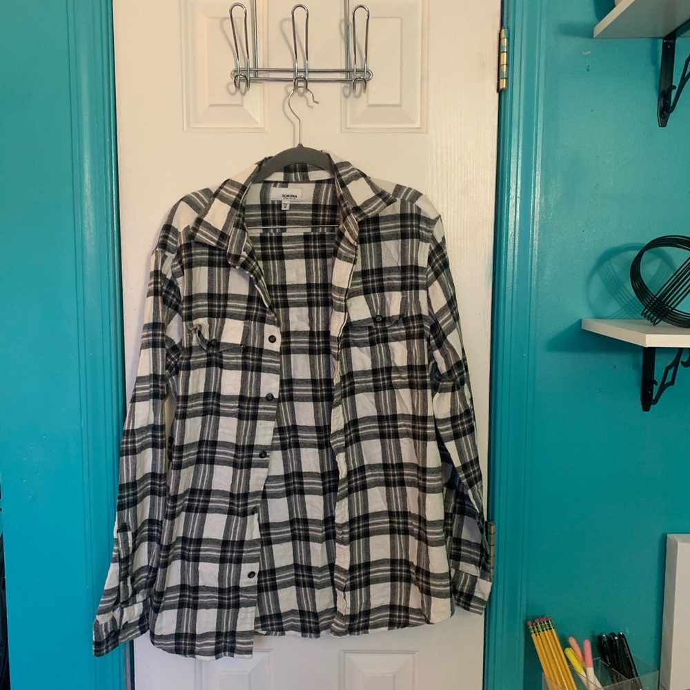 Sonoma Flannel Sz medium